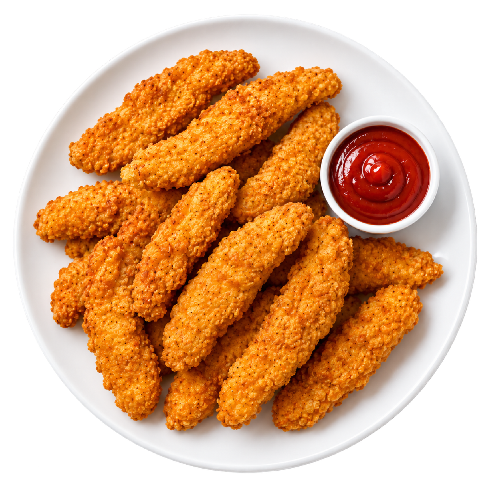 Nuggetsy z kurczaka z sosem