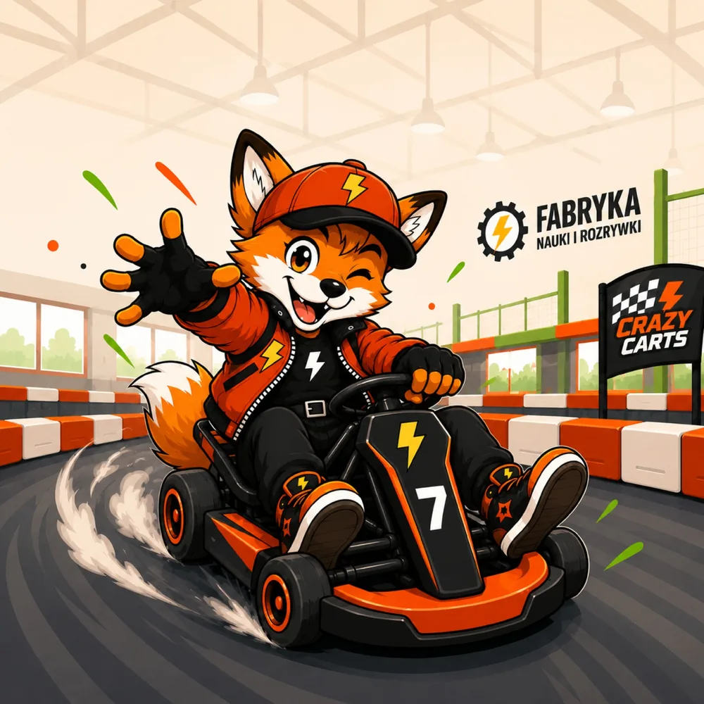 Królusek na torze drift carts